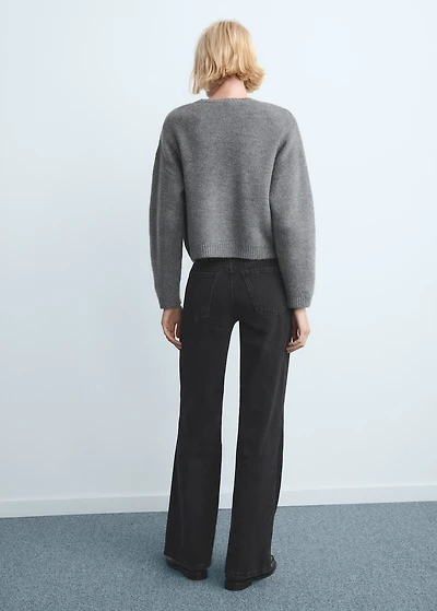 Danila high-waisted wide-leg jeans