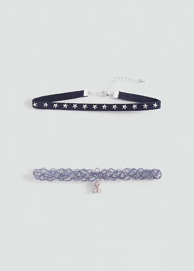 Pack of 2 chokers