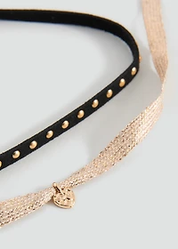 Combined necklace pack