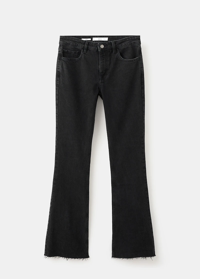 Fiona flared mid-rise jeans