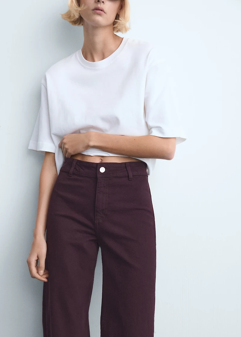 Catherin culotte high-rise jeans