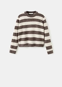 Knit striped sweater