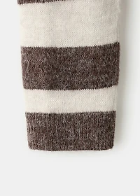 Knit striped sweater