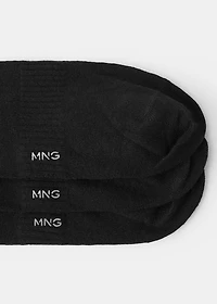 Pack of 3 cotton socks