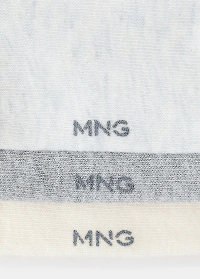 3-pack of invisible socks