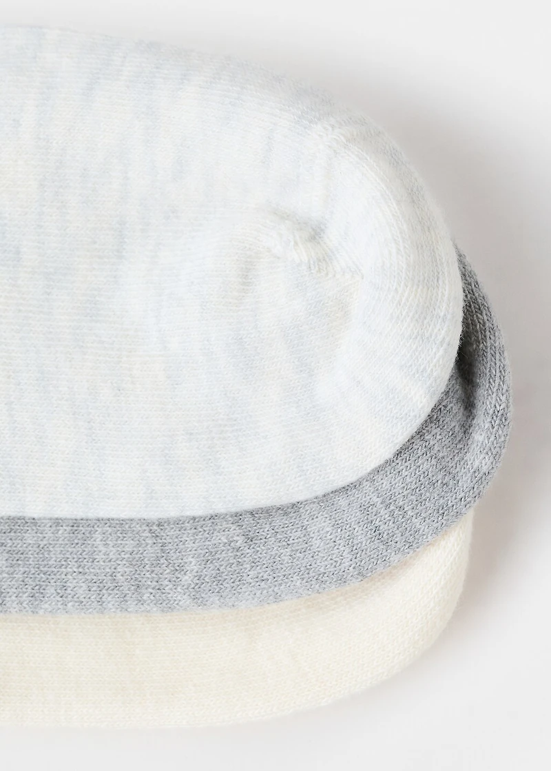 3-pack of invisible socks