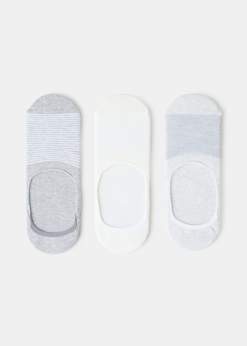 3-pack of invisible socks
