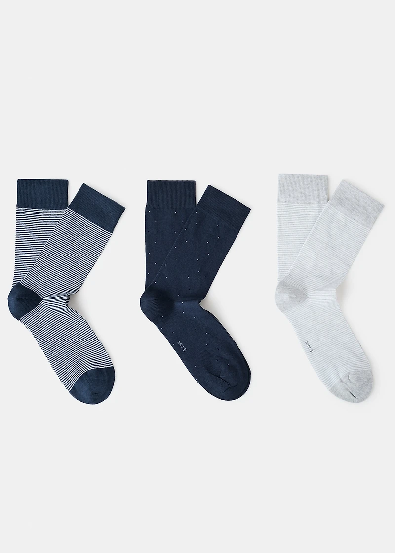 3 pack mixed socks