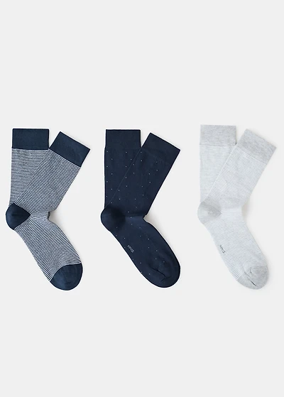 3 pack mixed socks