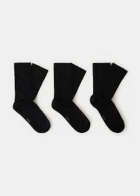 Pack of 3 cotton socks