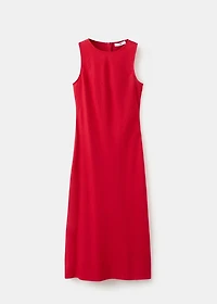 Flared midi-dress