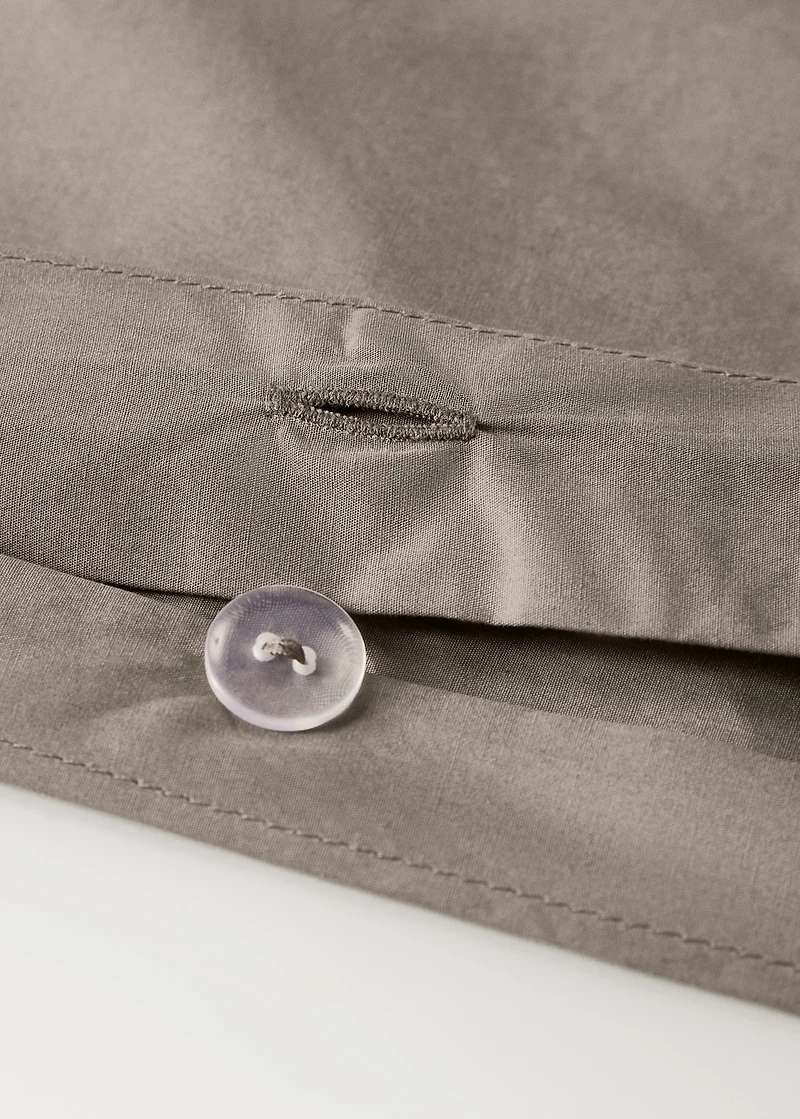 300-thread count cotton percale duvet cover for / cm bed