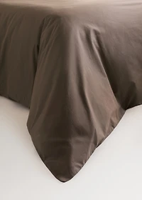 300-thread count cotton percale duvet cover for / cm bed