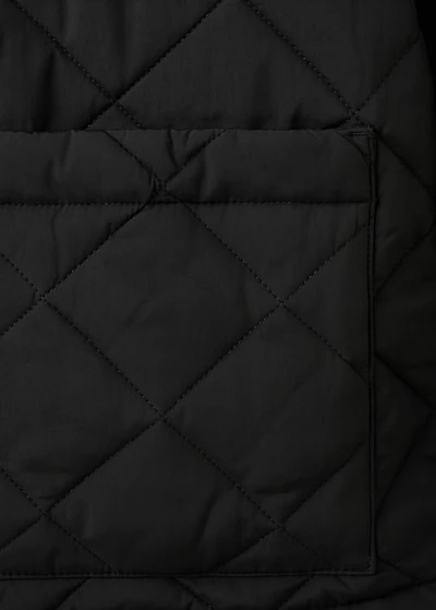 Quilted water repellent jacket