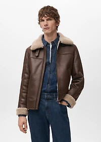 Double face sheepskin jacket