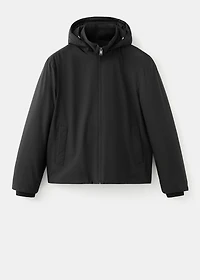 Quilted water repellent jacket