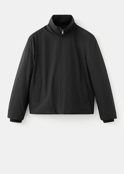 Quilted water repellent jacket