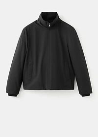 Quilted water repellent jacket