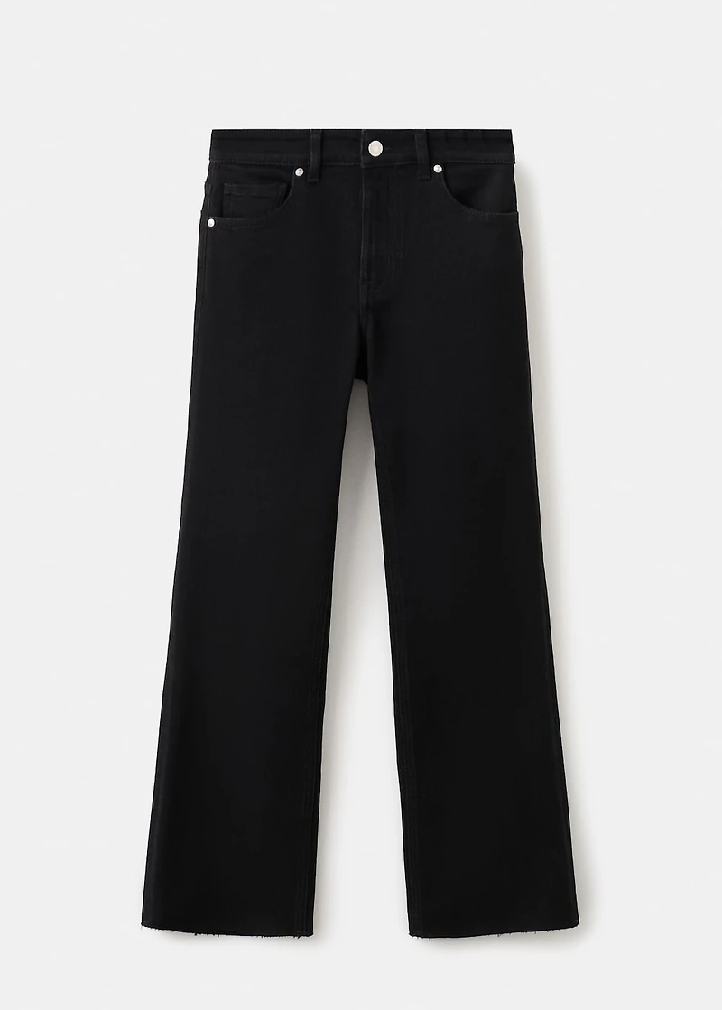Sienna flared cropped jeans