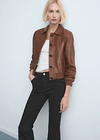 Sienna flared cropped jeans