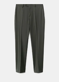 Milan slim-fit suit pants