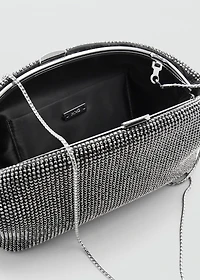 Crystal clutch bag