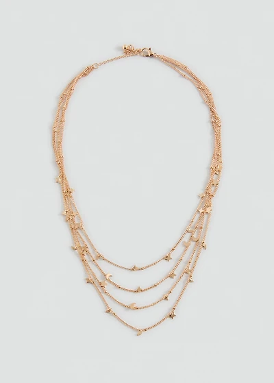 Multiple chain necklace