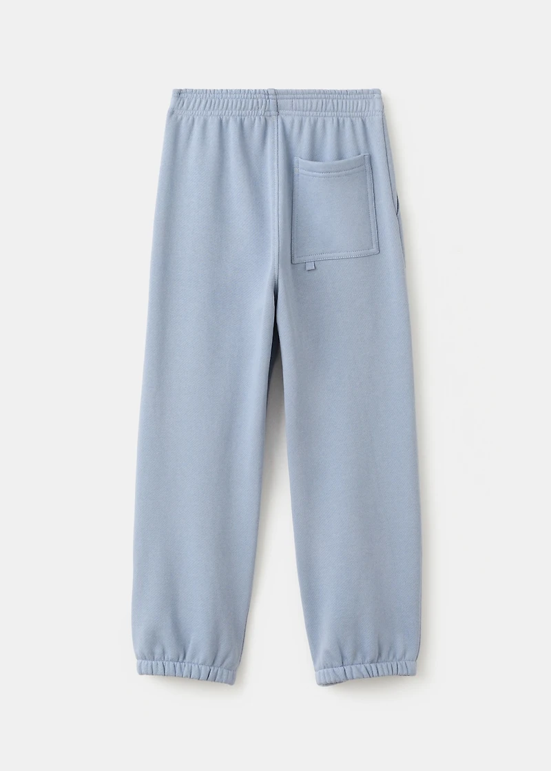 Cotton jogger trousers