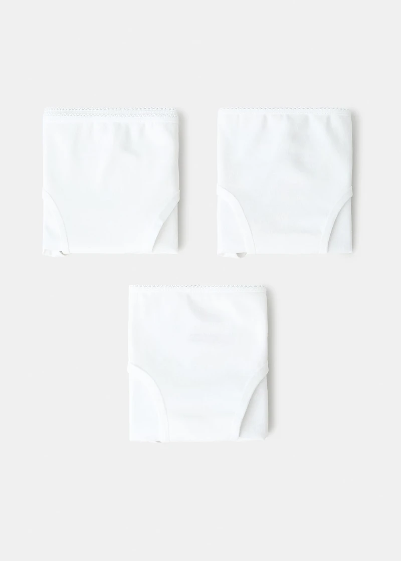 3 pack cotton panties