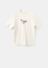 100% cotton printed t-shirt