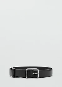 100% leather belt