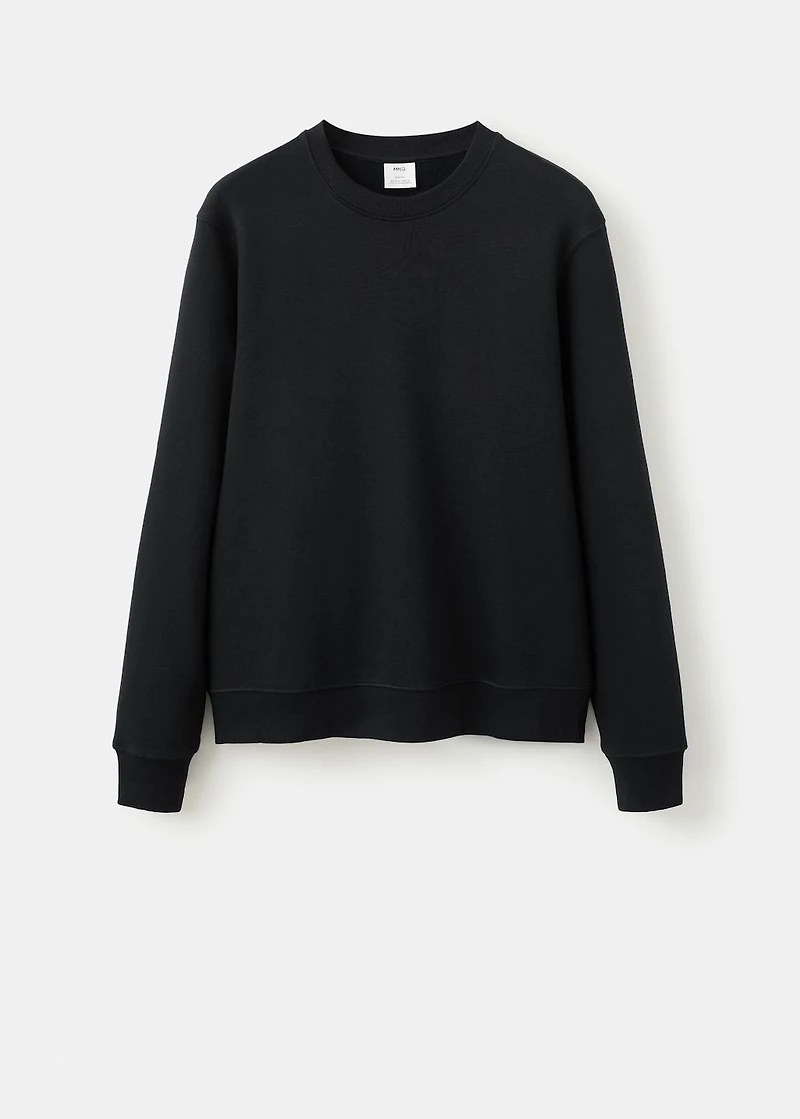Regular-fit cotton sweatshirt