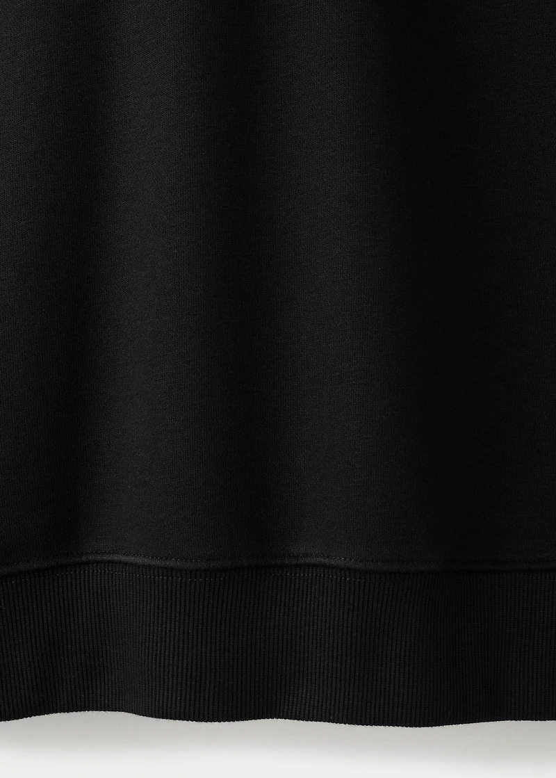 Regular-fit cotton sweatshirt