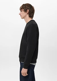 Regular-fit cotton sweatshirt