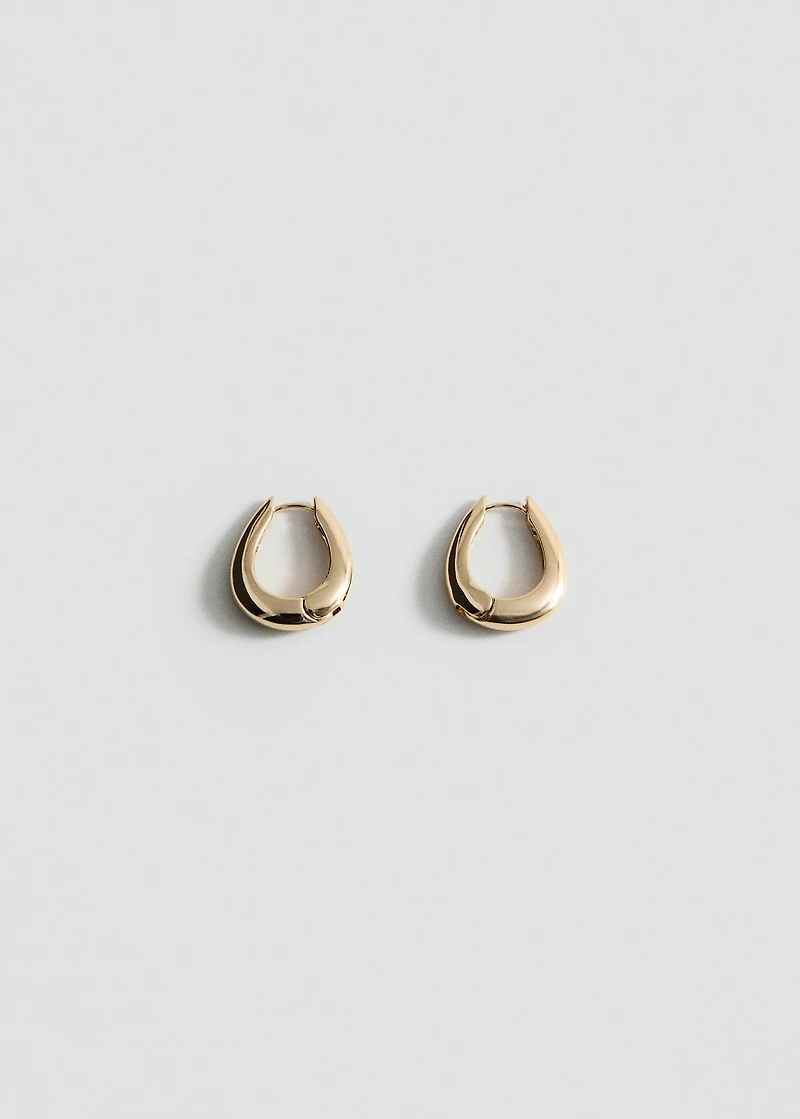 Volume hoop earrings
