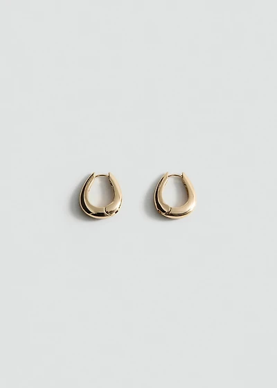 Volume hoop earrings