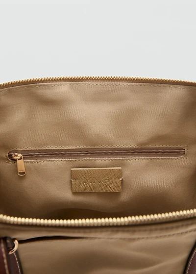 Shopper bag with double handle