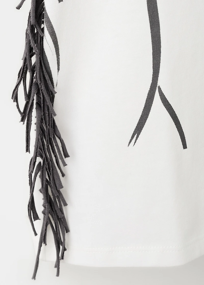 Frayed horse t-shirt