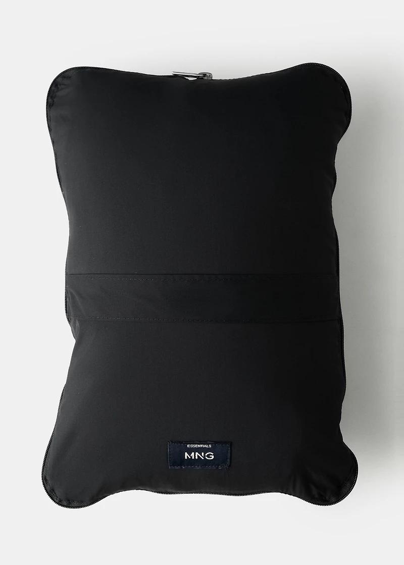 Quilted jacket with down and feather filling