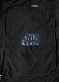 Quilted jacket with down and feather filling