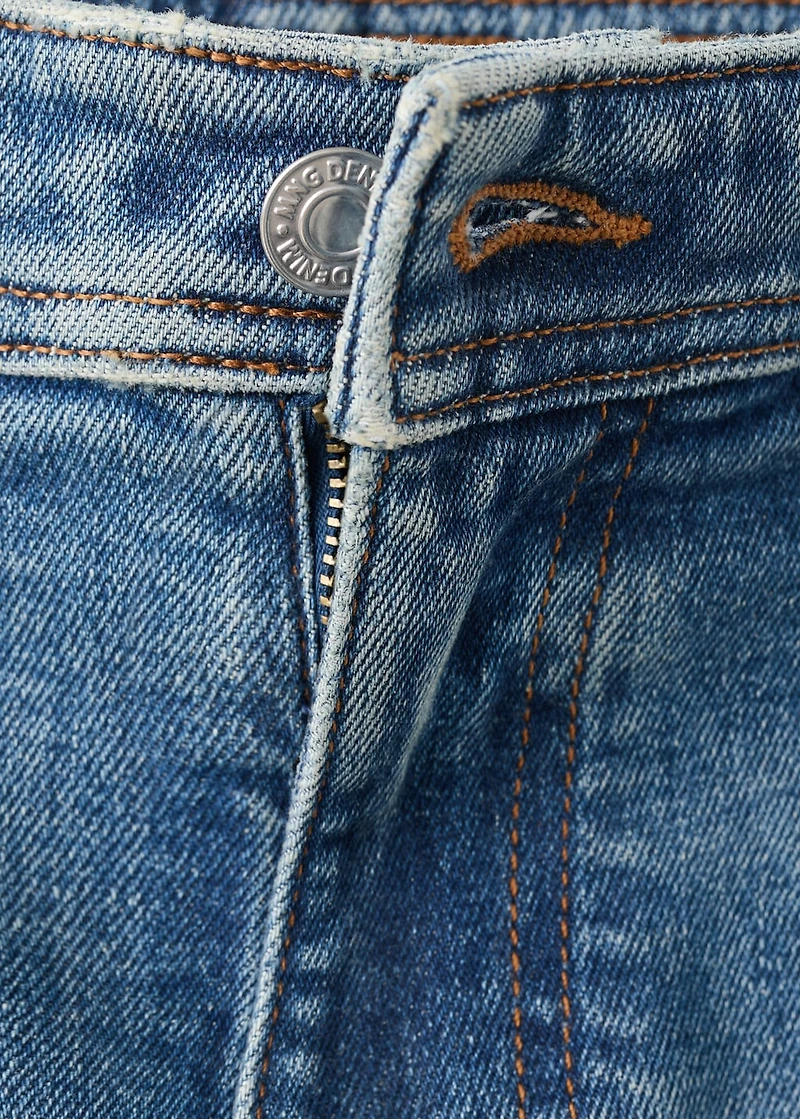 Jan slim-fit faded medium-wash Jeans