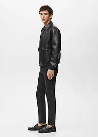 Slim fit black Jan jeans