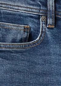 Jan slim-fit faded dark-wash jeans