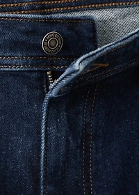 Jan slim-fit dark-wash jeans