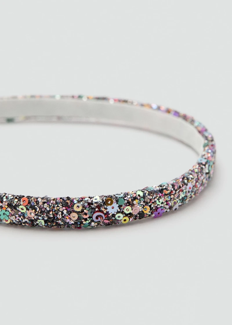 Sequin shimmer headband