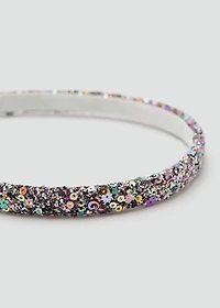 Sequin shimmer headband