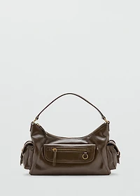 Shoulder bag with pockets