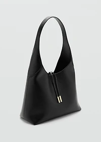 Shoulder bag with metal detail