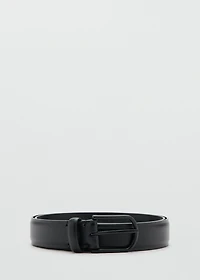 Nappa leather belt