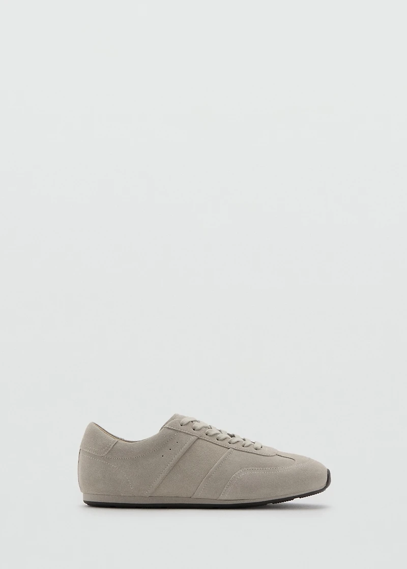 Suede trainers